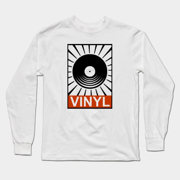 VINYL Long Sleeve T-Shirt by BG305